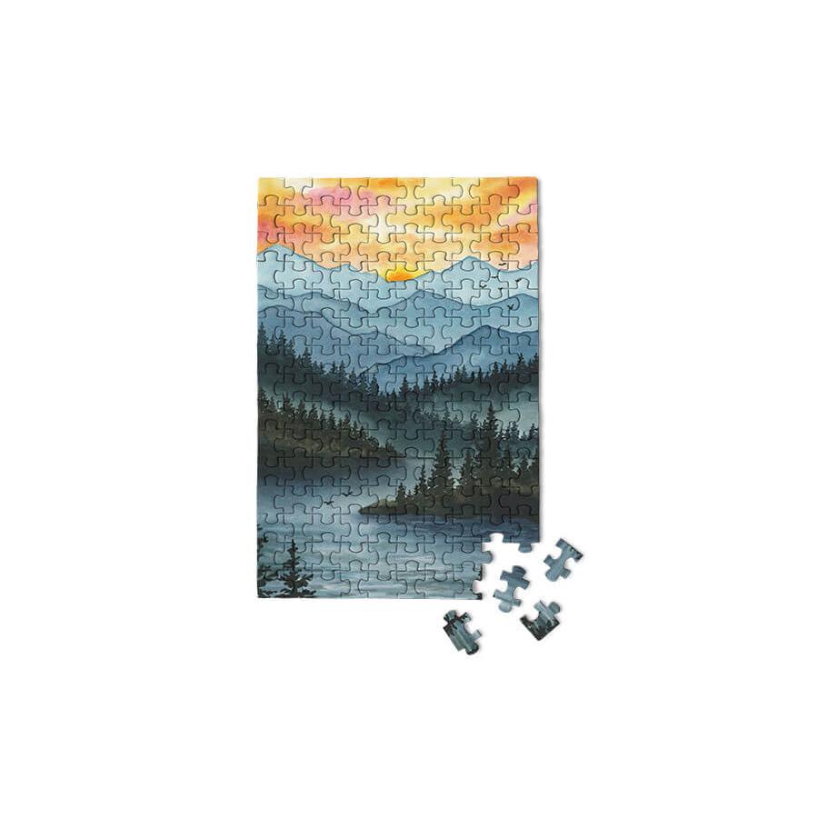 Great Smoky Mountains National Park 150 Piece Mini Jigsaw Puzzle Micro Puzzles