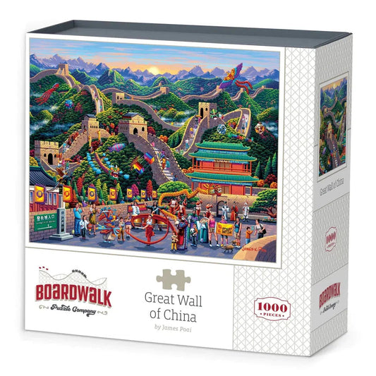 Great Wall of China 1000 Piece Jigsaw Puzzle Boardwalk