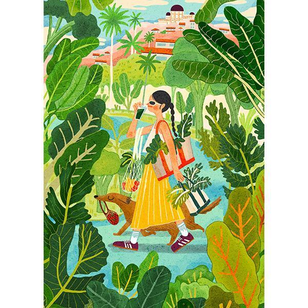 Green Juice 1000 Piece Jigsaw Puzzle Holiyay