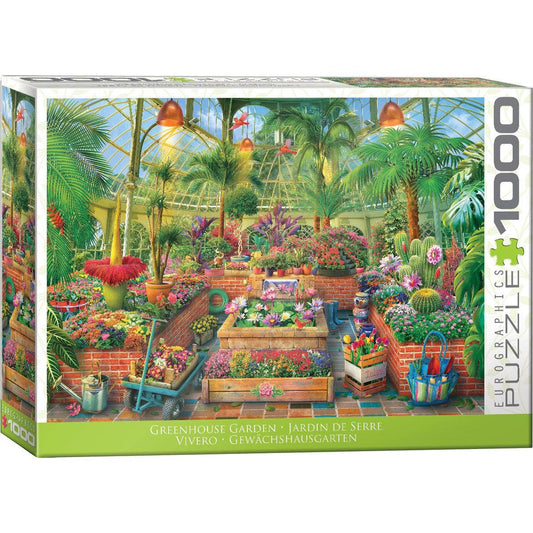 Greenhouse Gardens 1000 Piece Jigsaw Puzzle Eurographics