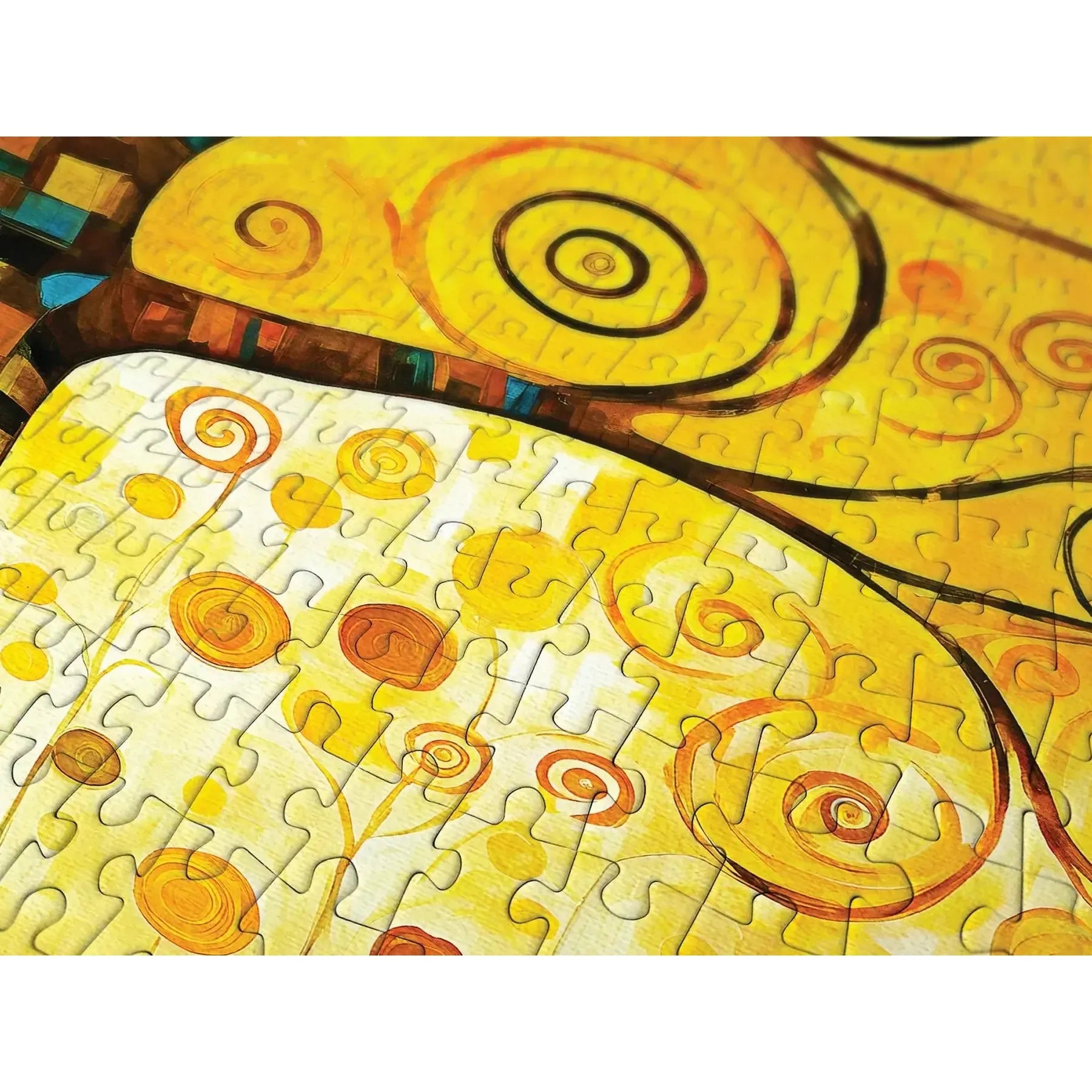 Gustav Klimt's Cat in the Tree of Life 1000 Piece Jigsaw Puzzle Enjoy