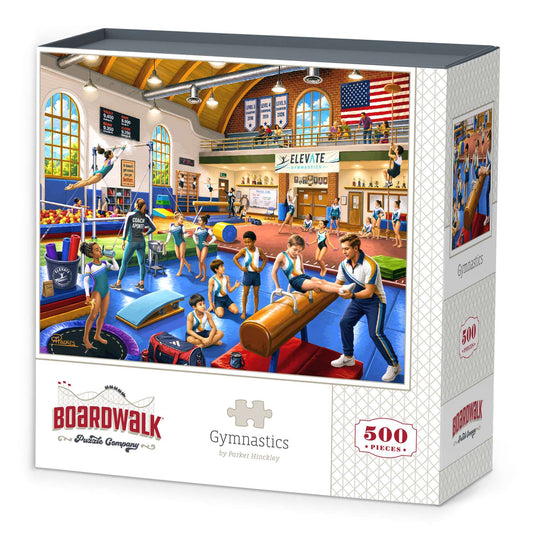 Gymnastics 500 Piece Jigsaw Puzzle Boardwalk