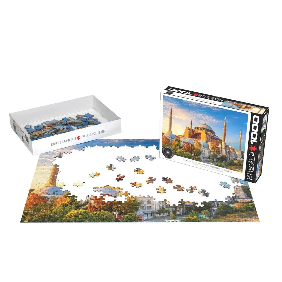 Hagia Sophia Grand Mosque Istanbul 1000 Piece Jigsaw Puzzle Eurographics