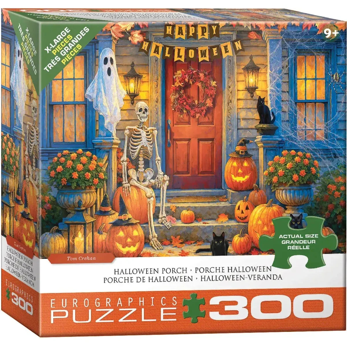 Halloween Porch 300 Piece Jigsaw Puzzle Eurographics