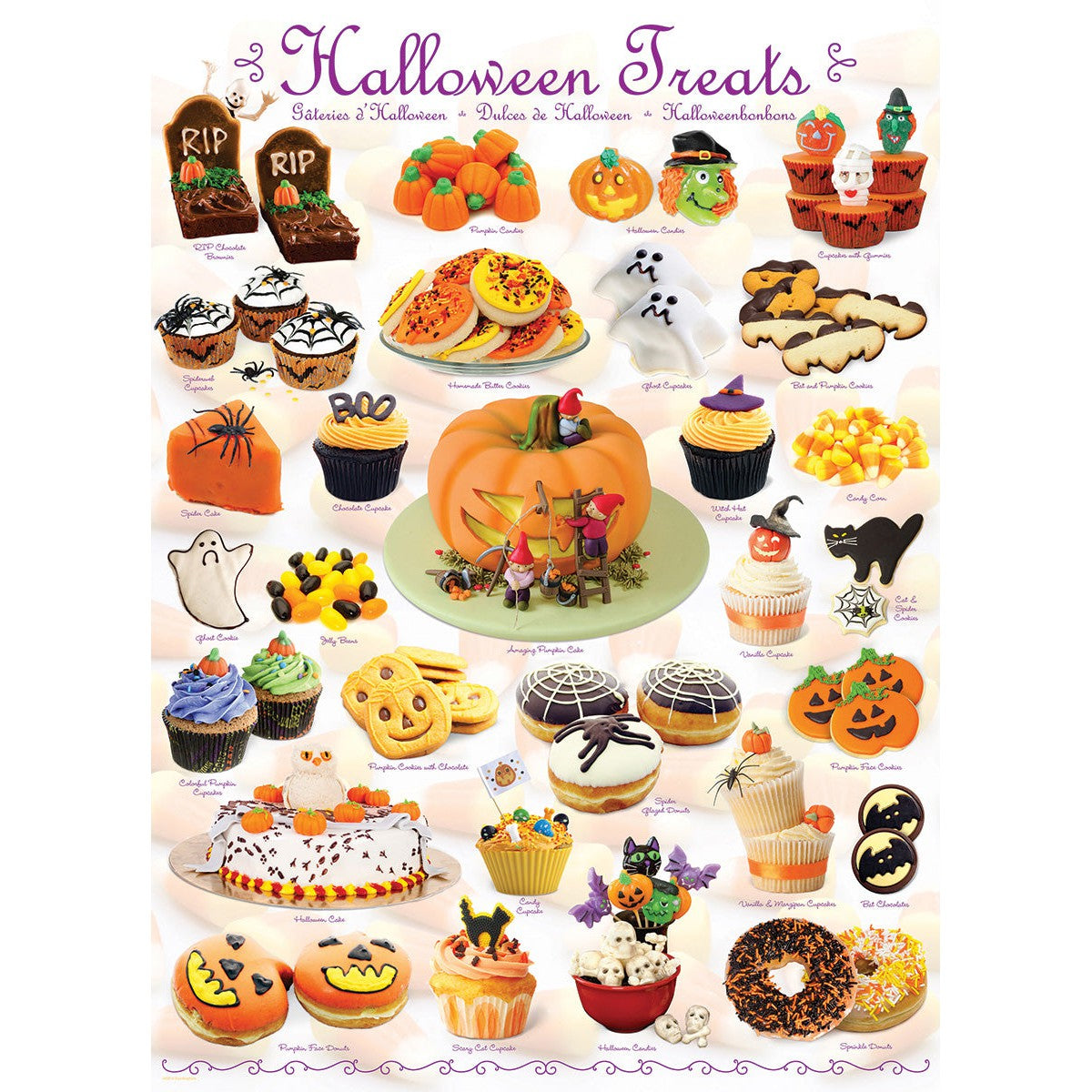 Halloween Treats 1000 Piece Jigsaw Puzzle Eurographics