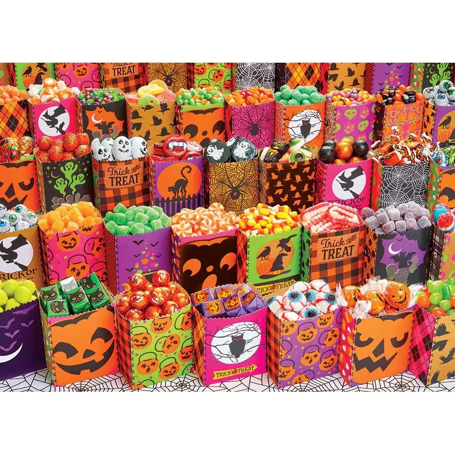 Halloween Treats 500 Piece Jigsaw Puzzle Cobble Hill