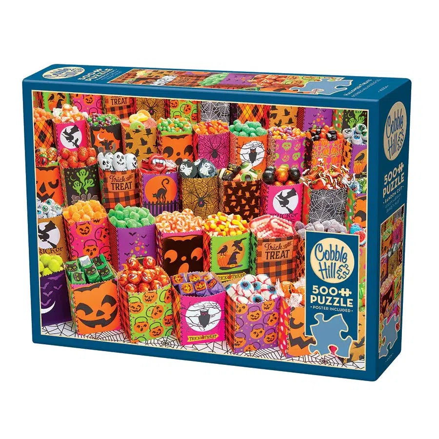 Halloween Treats 500 Piece Jigsaw Puzzle Cobble Hill