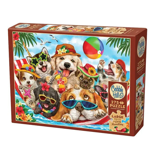 Hammock Party 275 Large Piece Jigsaw Puzzle Cobble Hill