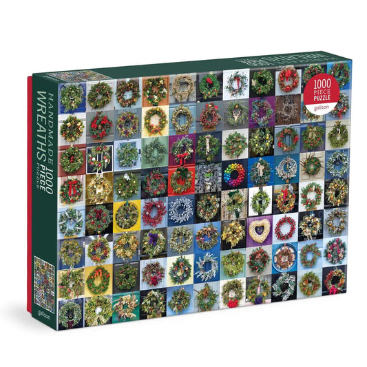 Handmade Wreaths 1000 Piece Jigsaw Puzzle Galison