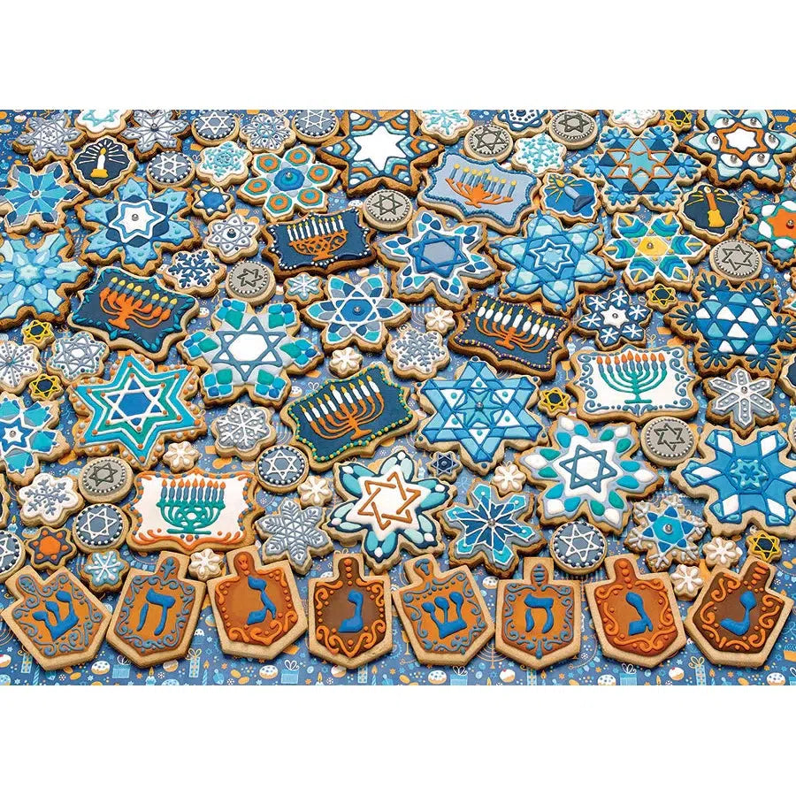 Hanukkah Cookies 1000 Piece Jigsaw Puzzle Cobble Hill