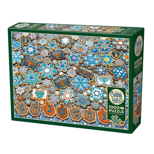 Hanukkah Cookies 1000 Piece Jigsaw Puzzle Cobble Hill