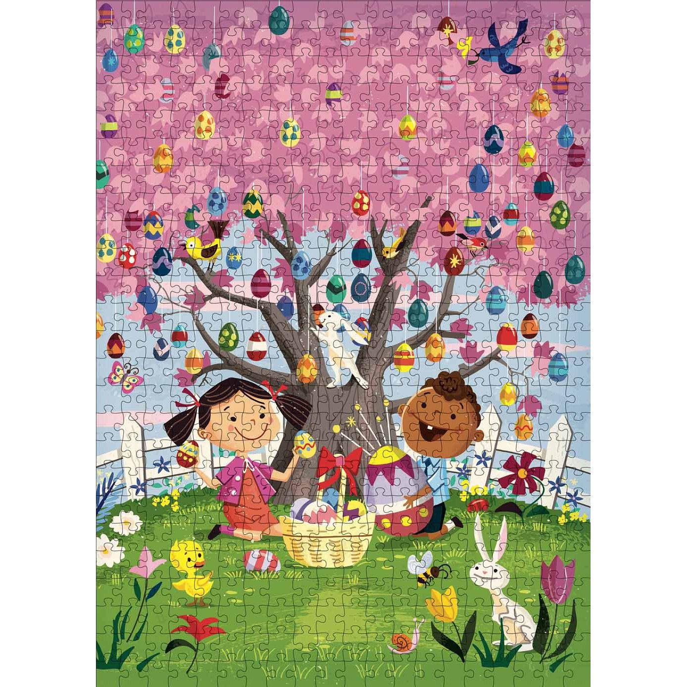 Happy Easter 500 Piece Jigsaw Puzzle Gibbs Smith