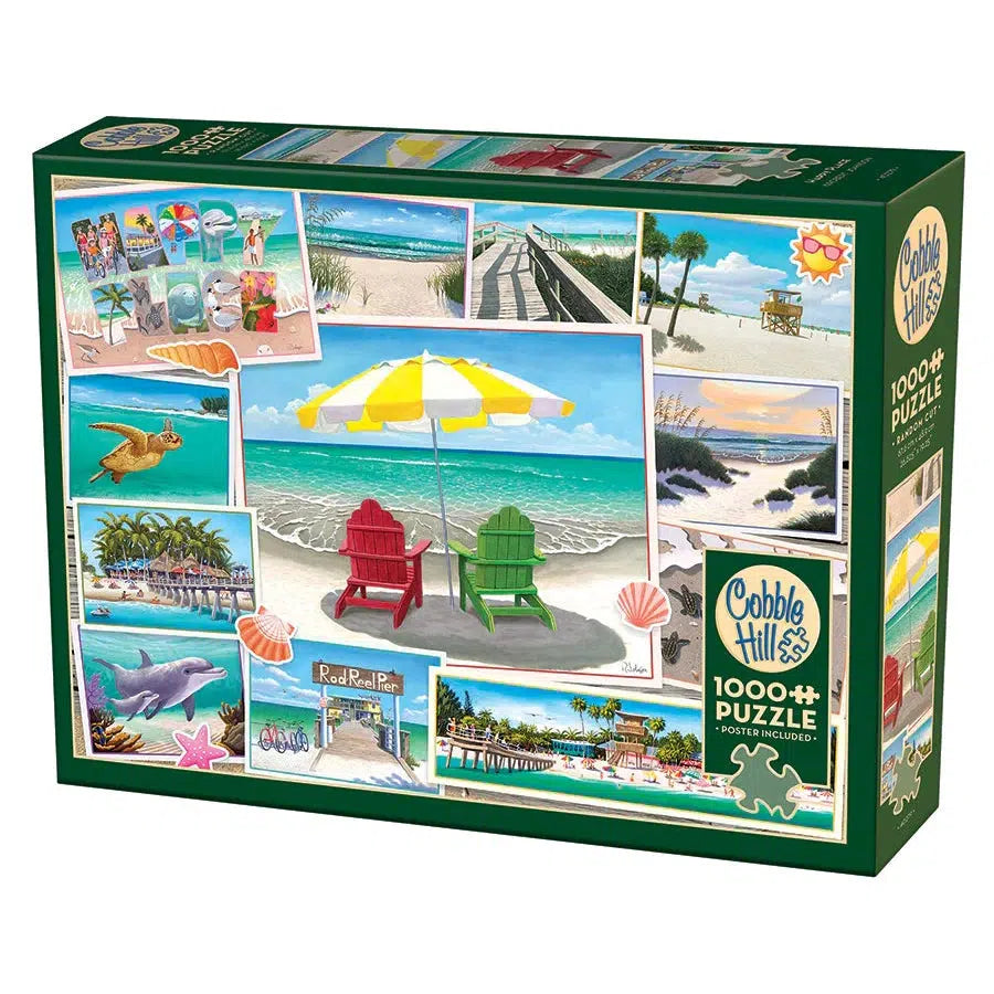 Happy Place 1000 Piece Jigsaw Puzzle Cobble Hill