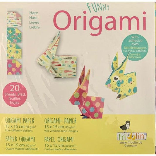 Hare Funny Origami Kit Fridolin