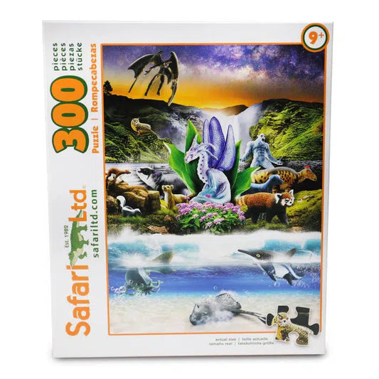 Harmonious Hills 300 Piece Jigsaw Puzzle Safari