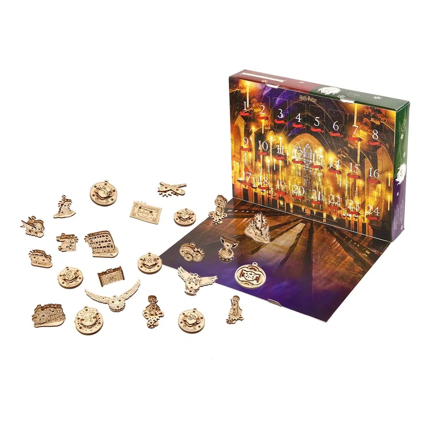 Harry Potter™ Advent Calendar Wood Model Kit UGEARS
