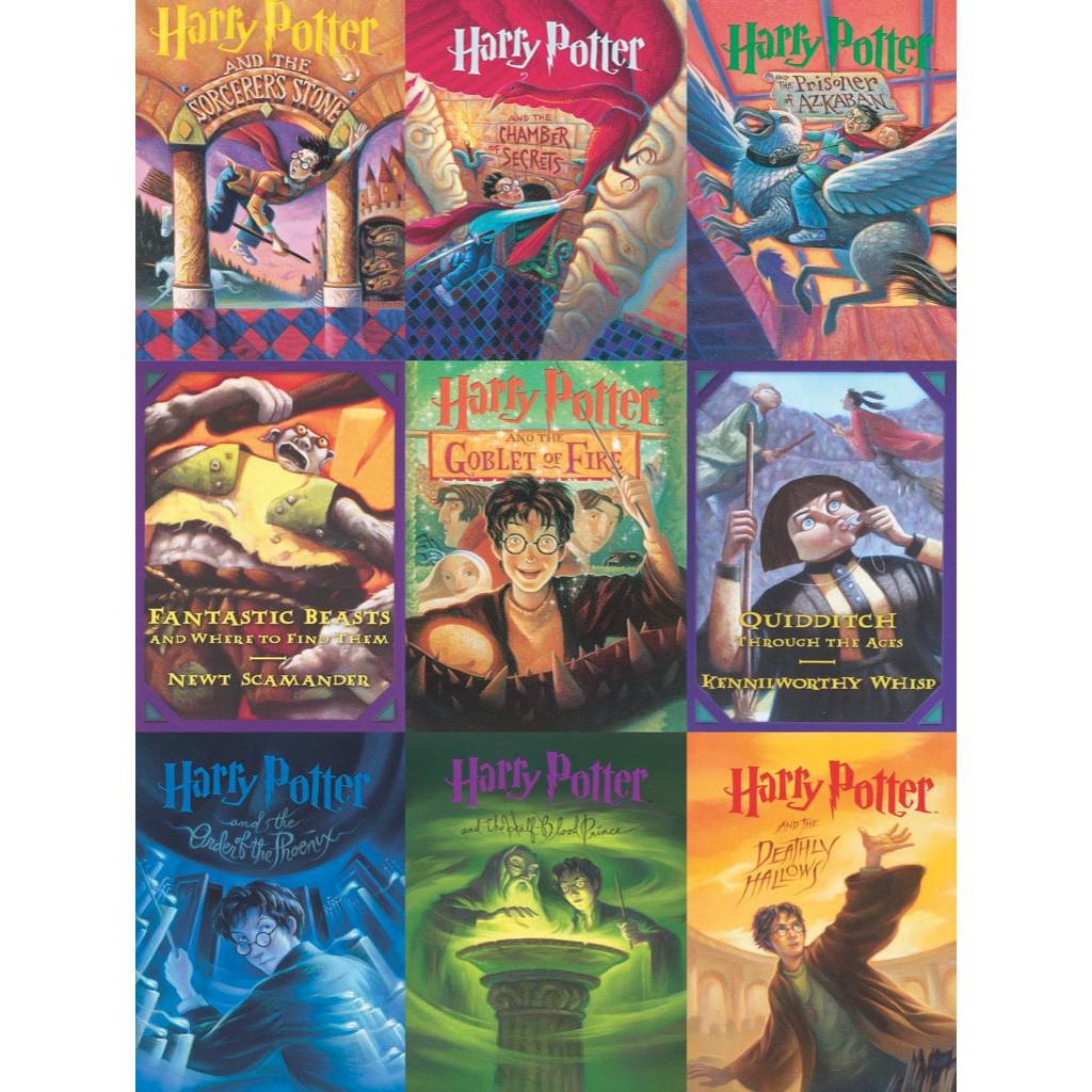 Harry Potter Book Covers 500 Piece Jigsaw Puzzle NYPC