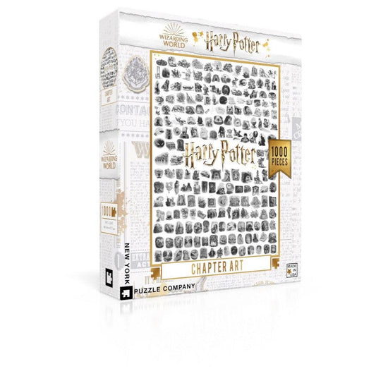 Harry Potter Chapter Art 1000 Piece Jigsaw Puzzle NYPC