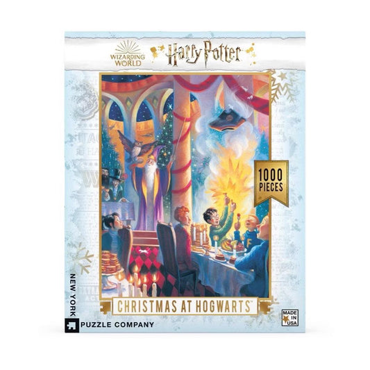 Harry Potter Christmas at Hogwarts 1000 Piece Jigsaw Puzzle NYPC