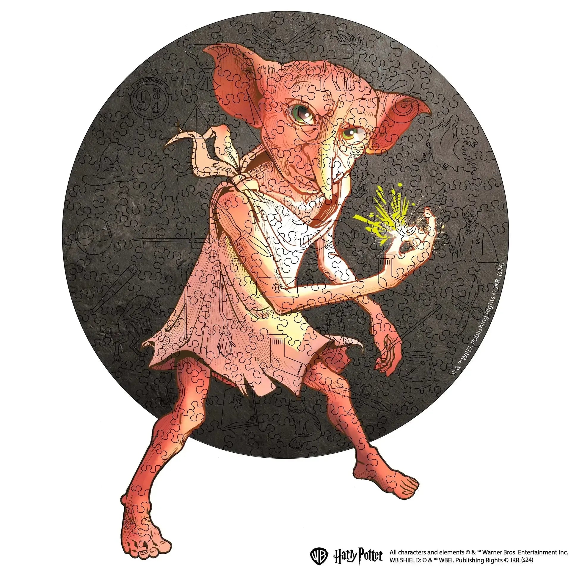 Harry Potter Dobby Wooden Jigsaw Puzzle Woods Story