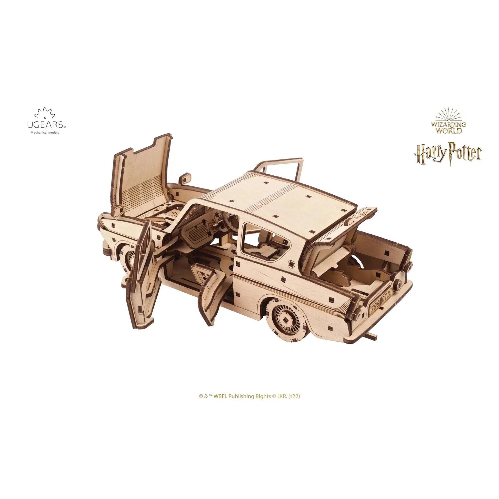 Harry Potter™ Flying Ford Anglia™ 3D Wood Model Kit UGEARS