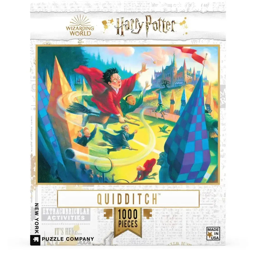 Harry Potter Quidditch 1000 Piece Jigsaw Puzzle NYPC