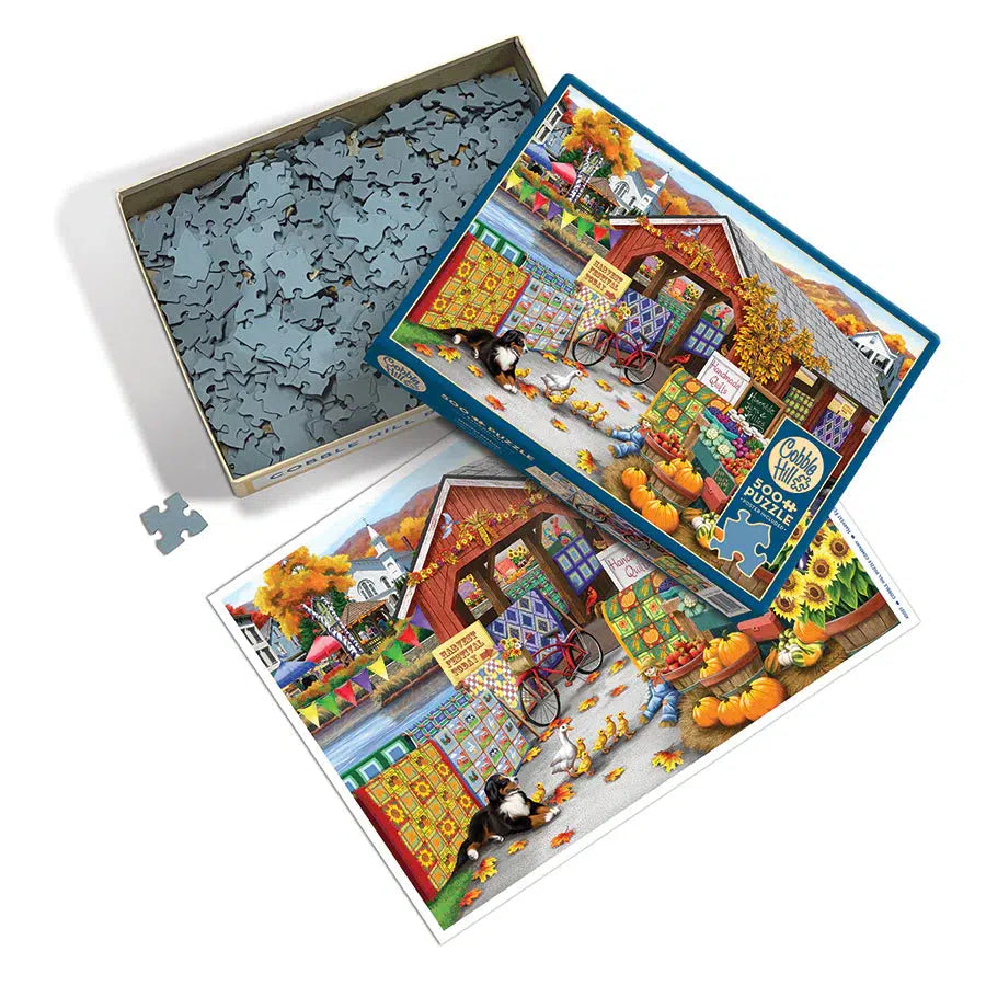 Harvest Festival 500 Piece Jigsaw Puzzle Cobble Hill