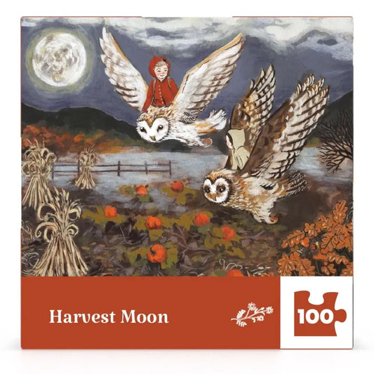 Harvest Moon by Loré Pemberton 100 Piece Mini Jigsaw Puzzle NYPC