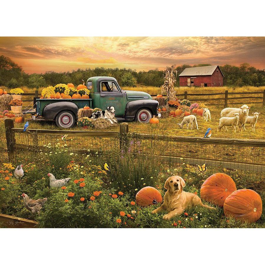 Harvest Time 1000 Piece Jigsaw Puzzle Cobble Hill