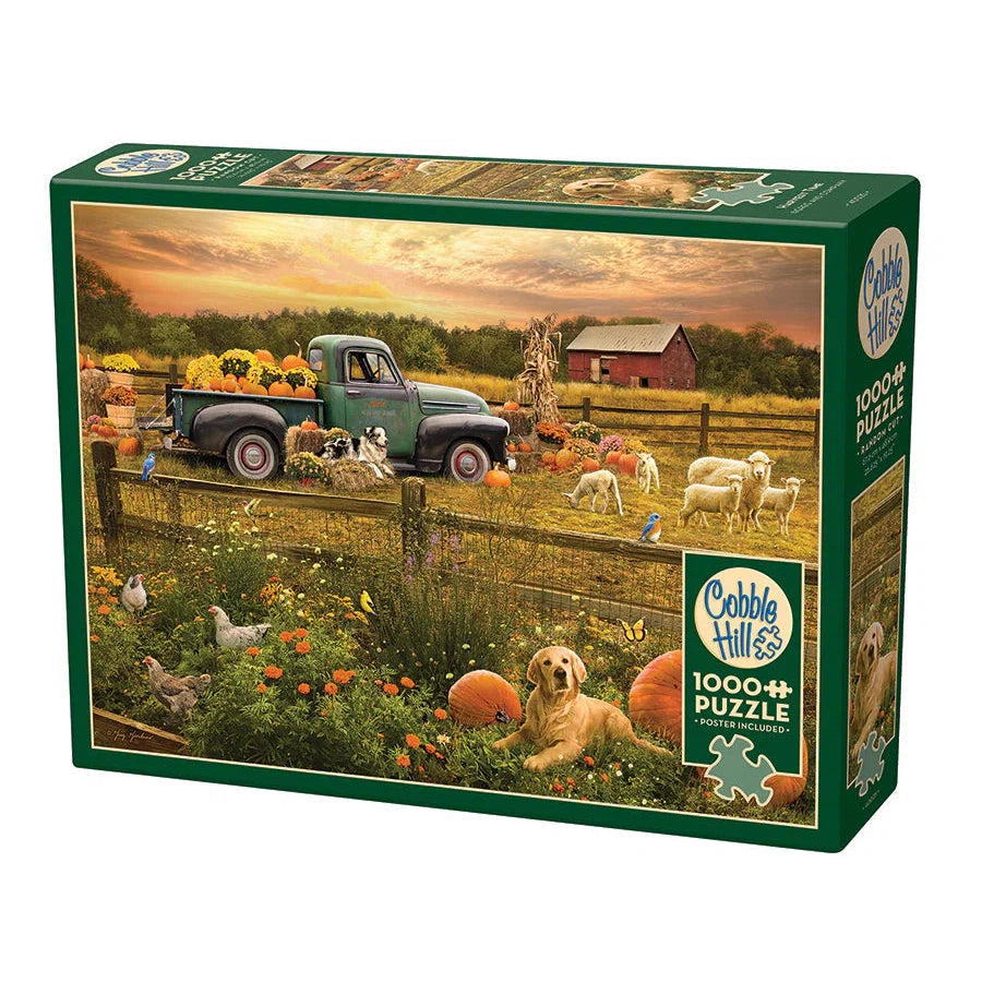 Harvest Time 1000 Piece Jigsaw Puzzle Cobble Hill