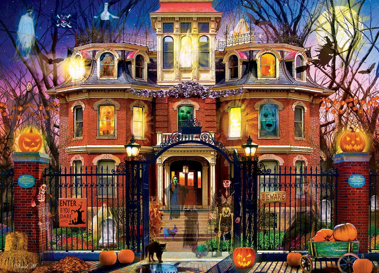 Haunted House 1000 Piece Jigsaw Puzzle MasterPieces