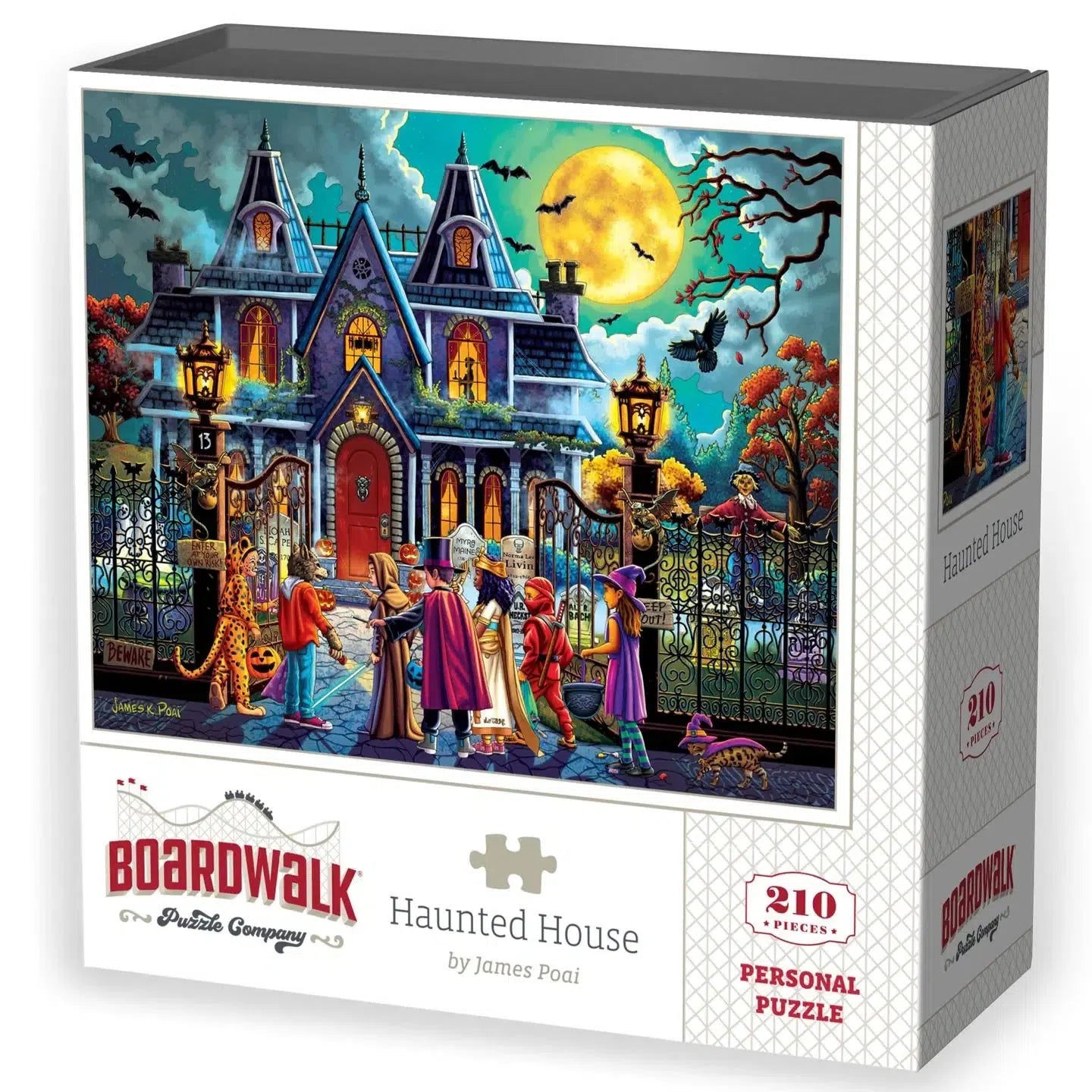 Haunted House 210 Piece Jigsaw Puzzle Boardwalk