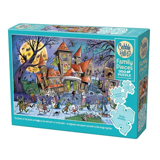 Haunted House 350 Piece Family Jigsaw Puzzle Cobble Hill