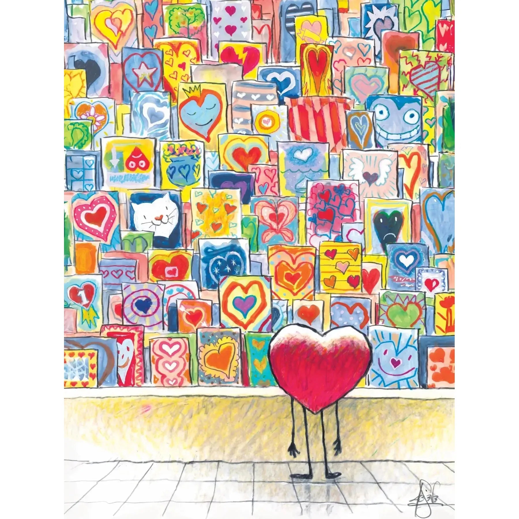 Heart Trouble 1000 Piece Jigsaw Puzzle NYPC