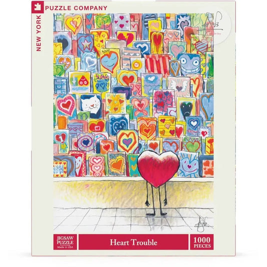 Heart Trouble 1000 Piece Jigsaw Puzzle NYPC