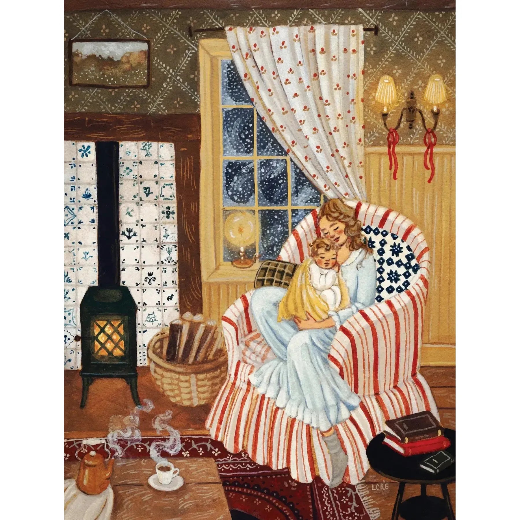 Held by Loré Pemberton 500 Piece Jigsaw Puzzle NYPC