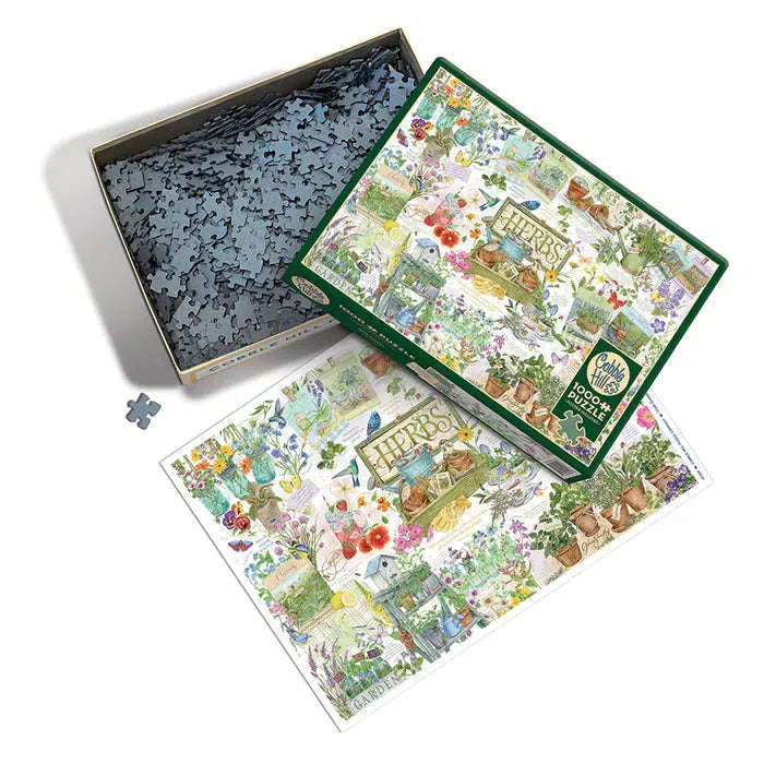 Herb Garden 1000 Piece Jigsaw Puzzle Cobble Hill