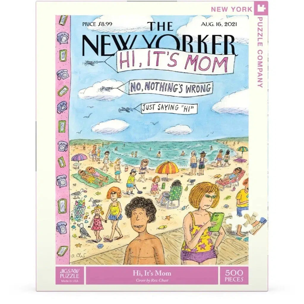 Hi, It's Mom 500 Piece Jigsaw Puzzle NYPC