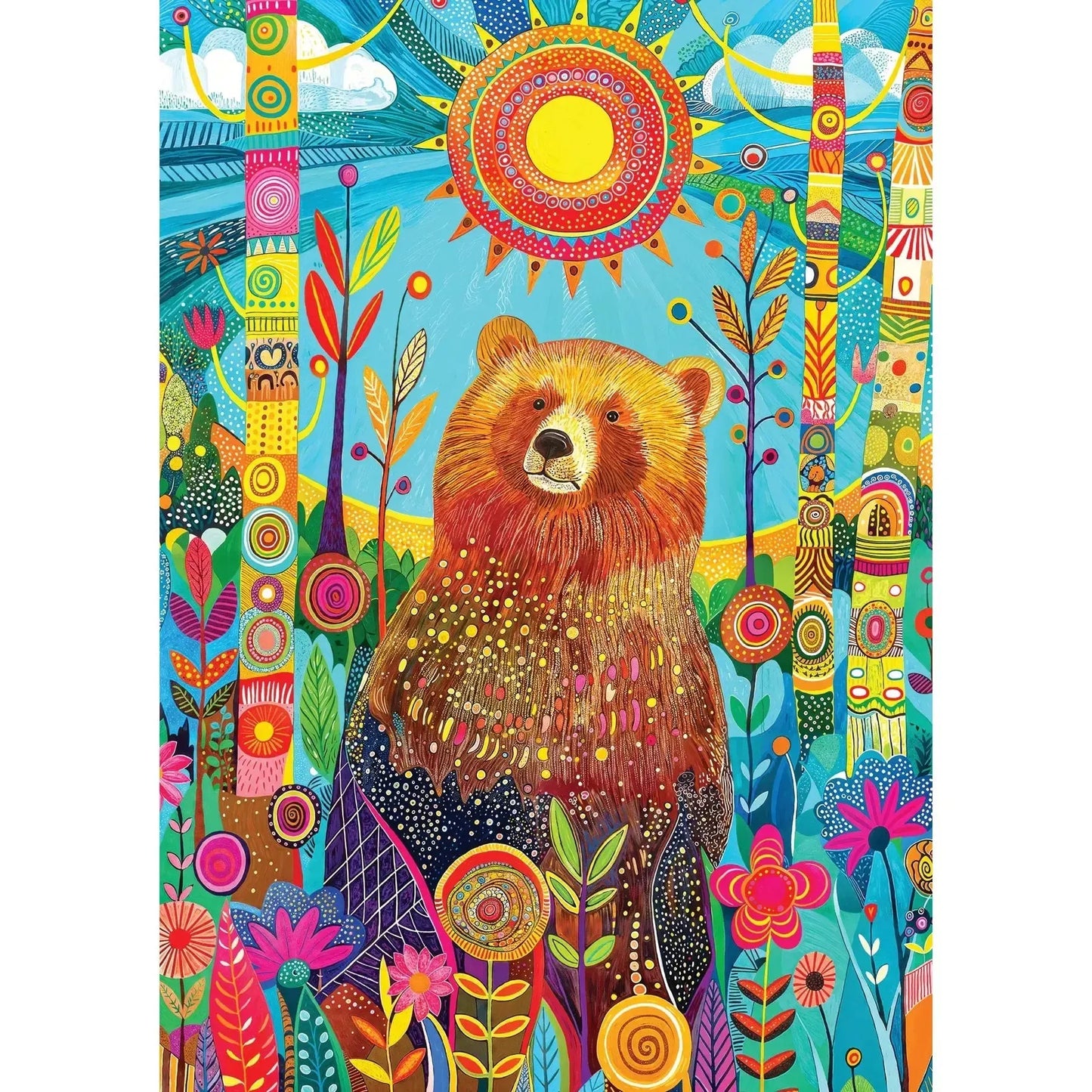 Hibernation Ends 1000 Piece Jigsaw Puzzle Enjoy