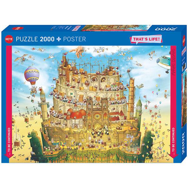 High Above That's Life 2000 Piece Jigsaw Puzzle Heye