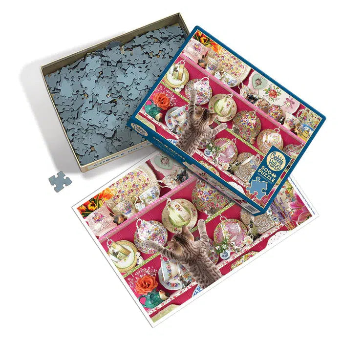 High Tea High Jinks 500 Piece Jigsaw Puzzle Cobble Hill