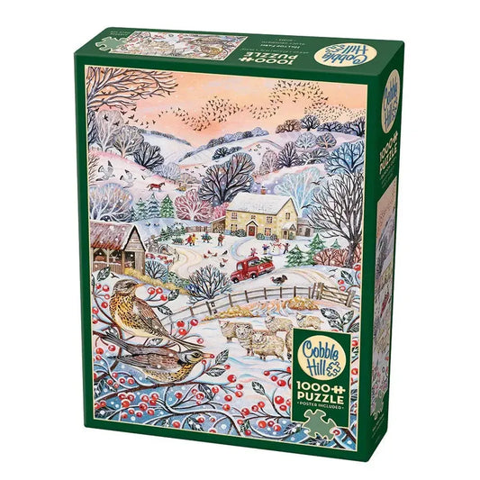 Hilltop Farm 1000 Piece Jigsaw Puzzle Cobble Hill