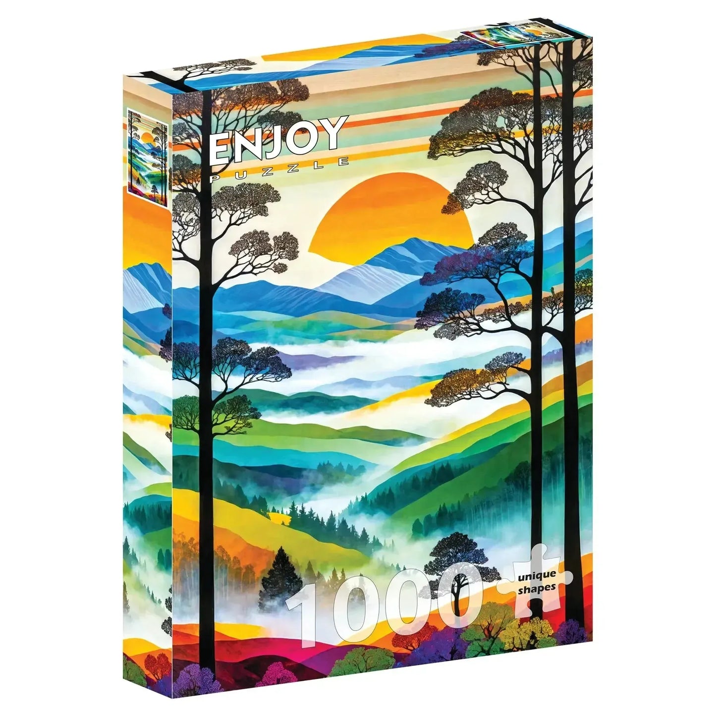 Hilltops Breeze 1000 Piece Jigsaw Puzzle Enjoy