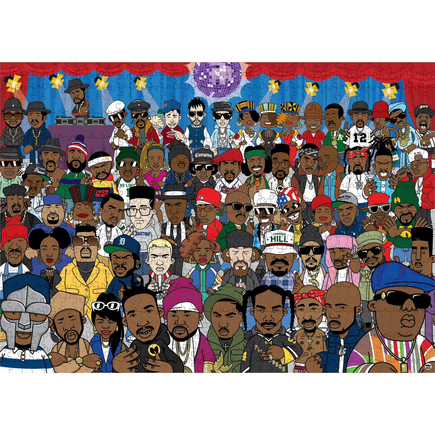 Hip Hop 1000 Piece Jigsaw Puzzle Dokument