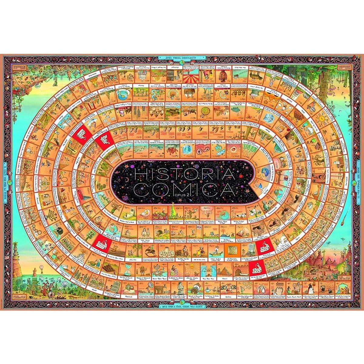 Historia Comica Opus Two 4000 Piece Jigsaw Puzzle Heye