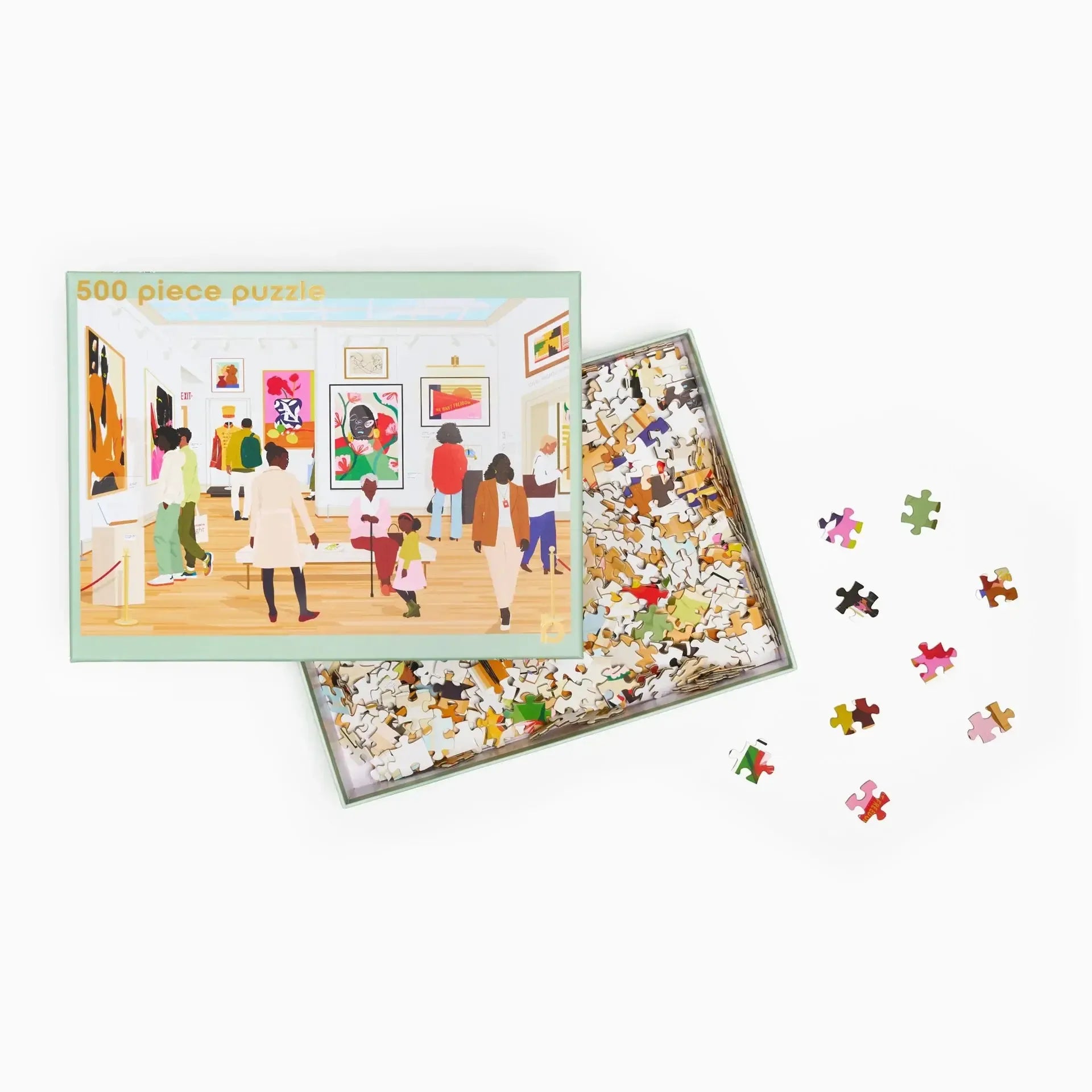 Historically Speaking 500 Piece Soft Touch Jigsaw Puzzle Be Rooted