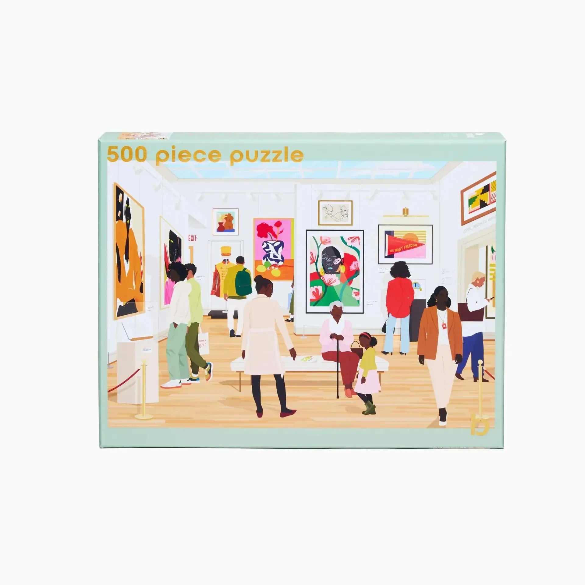 Historically Speaking 500 Piece Soft Touch Jigsaw Puzzle Be Rooted