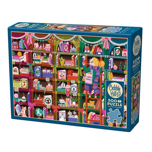 Holiday Browsing 500 Piece Jigsaw Puzzle Cobble Hill