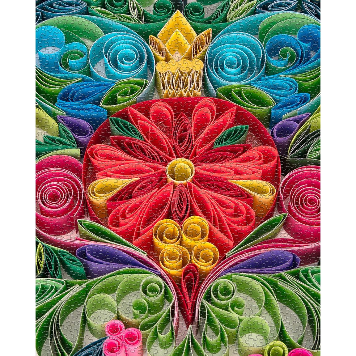 Holiday Quilling Art 1000 Piece Jigsaw Puzzle Springbok