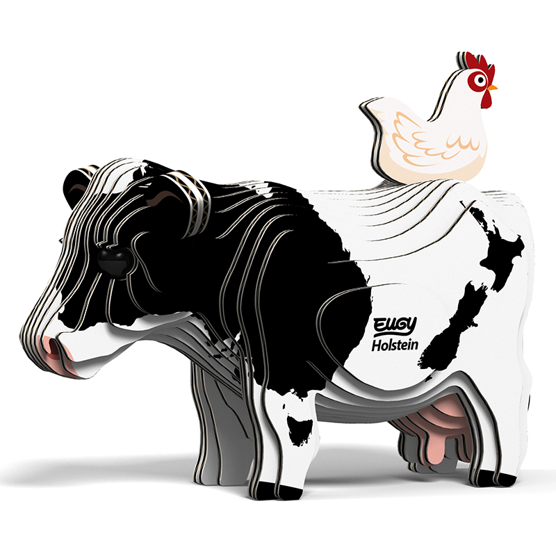 Holstein 3D Cardboard Model Kit Eugy